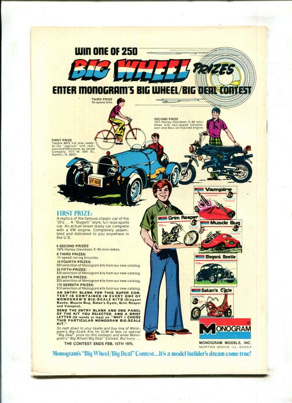 KAMANDI #23 THINGS LOOK DIFFERENT? (4.0) 1974