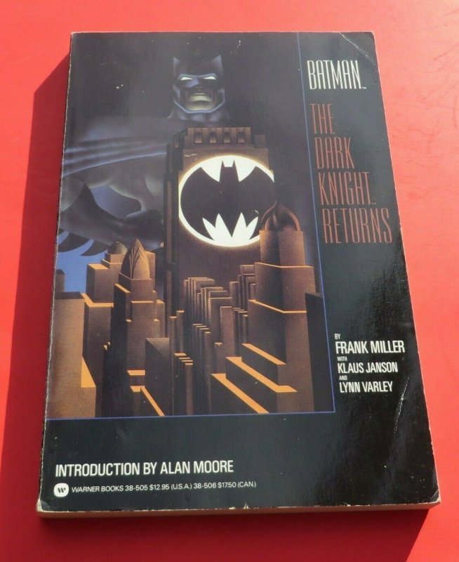 Batman The Dark Knight Returns TPB VG 1st Print Frank Miller Klaus Janson 1986