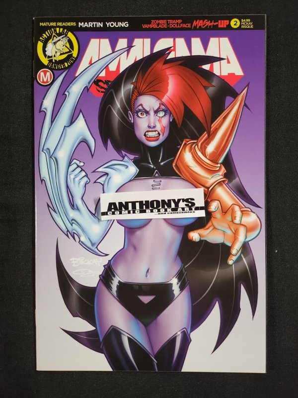 Amalgama Space Zombie 2PC #2 - Bill McKay Regular + Risque Variants (9.2ob) 2020