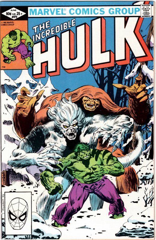 The Incredible Hulk #272 Direct Edition (1982)