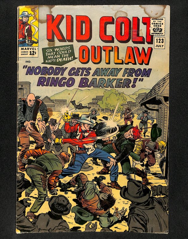 Kid Colt Outlaw #123