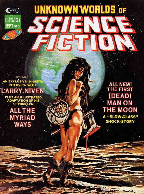 Unknown Worlds of Science Fiction #5 VG ; Marvel | low grade comic Larry Niven