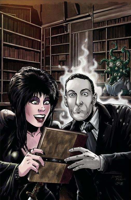 Elvira Meets H.P. Lovecraft #2H VF/NM ; Dynamite | 1:20 Variant Virgin