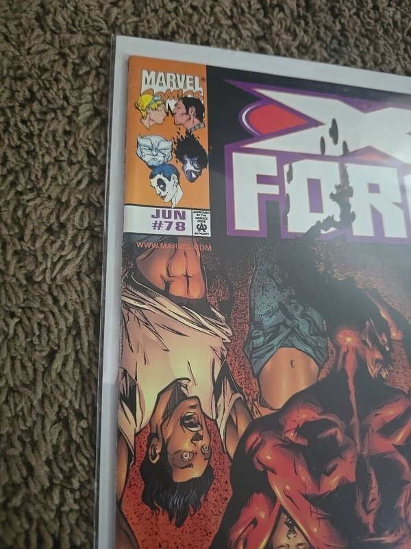 X-Force #76, #78, & #79 (1998) Marvel Comics