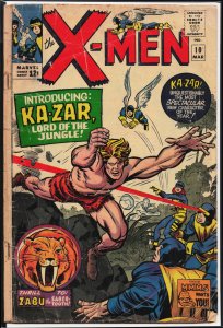 The X-Men #10 (1965) X-Men [Key Issue] G Condition