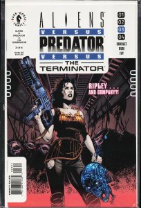Aliens vs. Predator vs. The Terminator #3 (2000) The Terminator