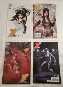 X-23: Target X Lot 1,2,3,4 (Marvel 2007) VF/NM