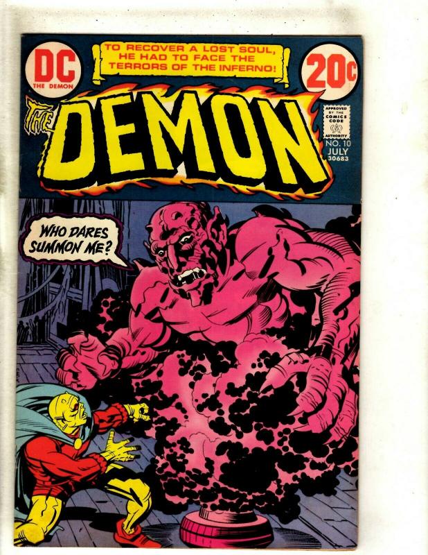 The Demon # 10 VF DC Comic Book Jack Kirby Bronze Age Etrigan Fourth World RS1