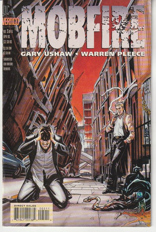 Mobfire # 5  Gangland From Hell  !  John Constanine, HellBlazer !