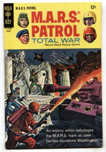 M.A.R.S. Patrol Total War #6--LINCOLN MEMORIAL BATTLE CVR--comic book--VF+