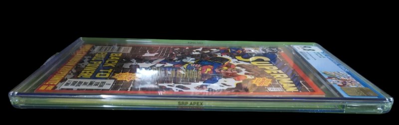 Superman #50 Newstand Second Printing Marvel DC Crossover 9.8 CGC 1990 DC Comics