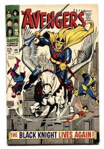 Avengers #48 1968-Black Knight issue-Marvel Silver-Age FN/VF