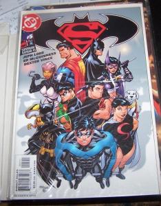 Superman  Batman #5 (Feb 2004, DC) loeb  huntress+batgirl nightwing krypto  