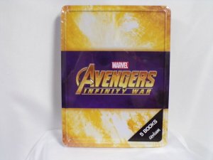 NEW SEALED Marvel Avengers Infinity War Metal Boxed Set of 5 Books