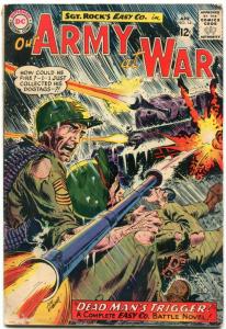 OUR ARMY AT WAR #141 1964 -D.C. WAR SILVER-AGE-SGT. ROCK- G/VG