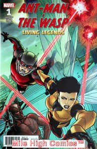 ANT-MAN & THE WASP: LIVING LEGENDS (2018 Series) #1 Very Fine Comics Book