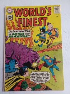World's Finest #123 - Bat-Mite - Mxyzptlk - Batman - Superman - 1962 - FN