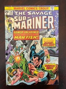 Sub-Mariner #70 (1974) - VF