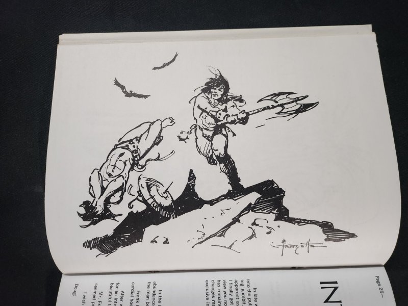 1970 INFINITY 2 Fanzine (7.0) Frank Brunner Cover, B. Wrightson, F. Frazetta