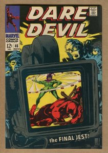 Daredevil #46 - The Final Jest - 1968 (Grade 8.5) WH 