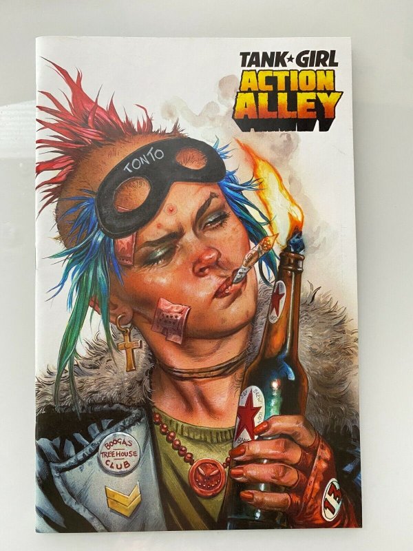 Tank Girl Action Alley #1 Fiona Staples Variant Titan Comics 2018 NM Condition