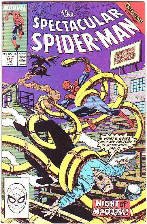 Spider-Man, Peter Parker Spectacular #146 (Jan-89) NM- High-Grade Spider-Man