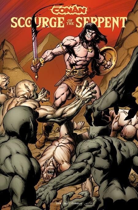 Conan The Barbarian Scourge Of The Serpent #4 Cvr C Bagley Var Titan Comics