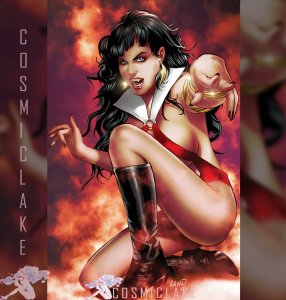 VAMPIRELLA HALLOWEEN HORROR #1 GREG LAND 1:15 RATIO VIRGIN VARIANT PRESALE 9/24☪