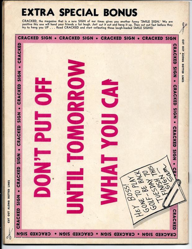 Cracked No. 40, Nov, 1964 (FN+)