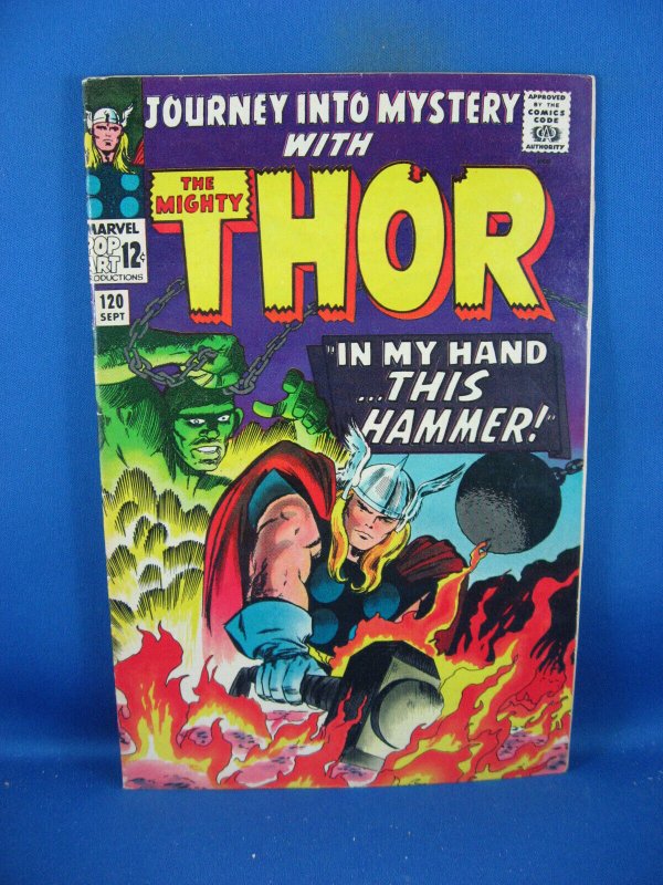 JOURNEY INTO MYSTERY 120 VF THOR AVENGERS 1965 MARVEL