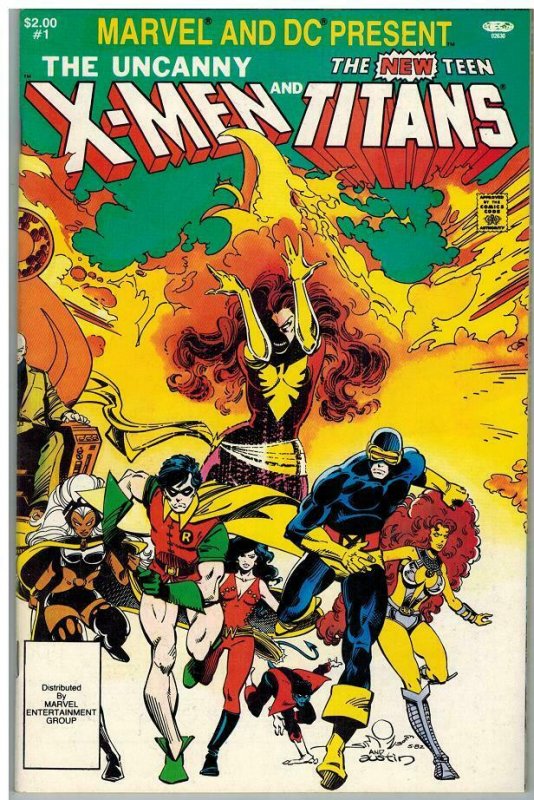 X MEN & TEEN TITANS  (1982) 1 VF-NM COMICS BOOK