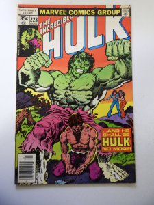 The Incredible Hulk #223 (1978) FN+ Condition