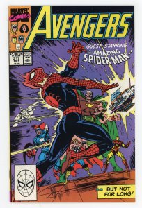 Avengers #317 John Byrne Spider-Man Starfox Nebula NM-