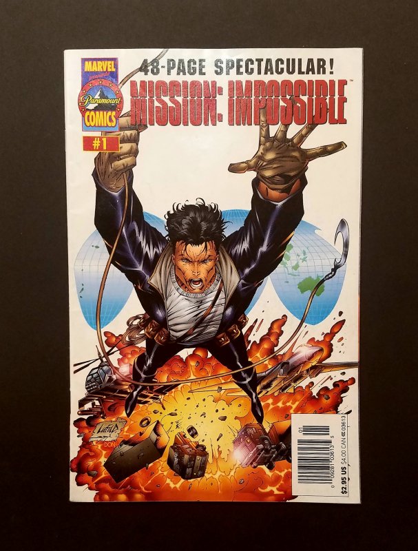 MISSION IMPOSSIBLE #1 1996 Unedited VF RARE First Issue Error Recall Newsstand