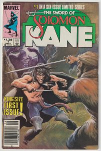 Solomon Kane #1 (Sep 1985, Marvel), VG condition (4.0), double size issue
