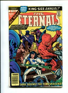 ETERNALS ANNUAL #1 (4.0) NEWSSTAND!! 1977