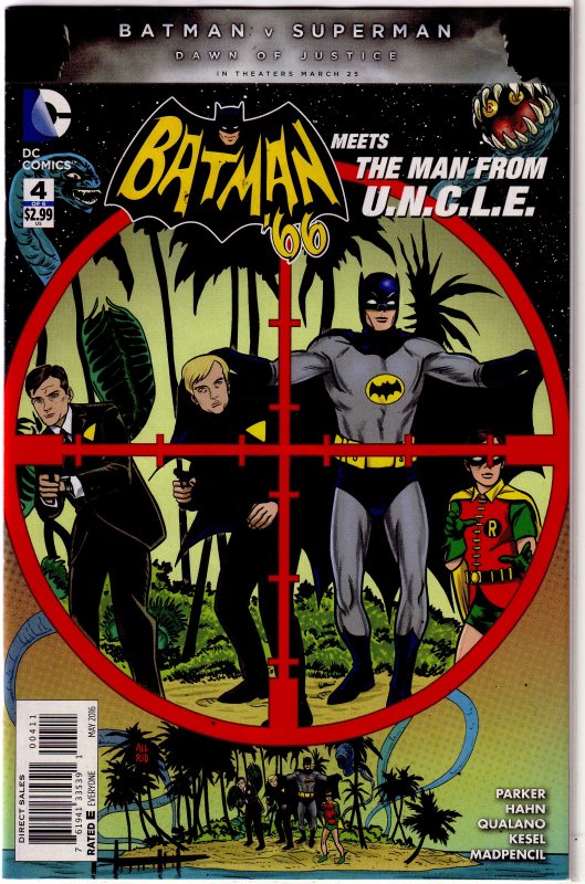 Batman '66 meets The Man From U.N.C.L.E. #4 of 6 FN Parker/Hahn