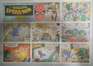 Spiderman Sunday #6 by Stan Lee & John Romita from 2/6/1977 Size: 11 x 15 inches