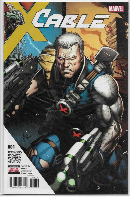 X-Men Blue #1-4,8-13+/X-Men Gold #1-6 2017 Prime, Cable comic book lot of 22