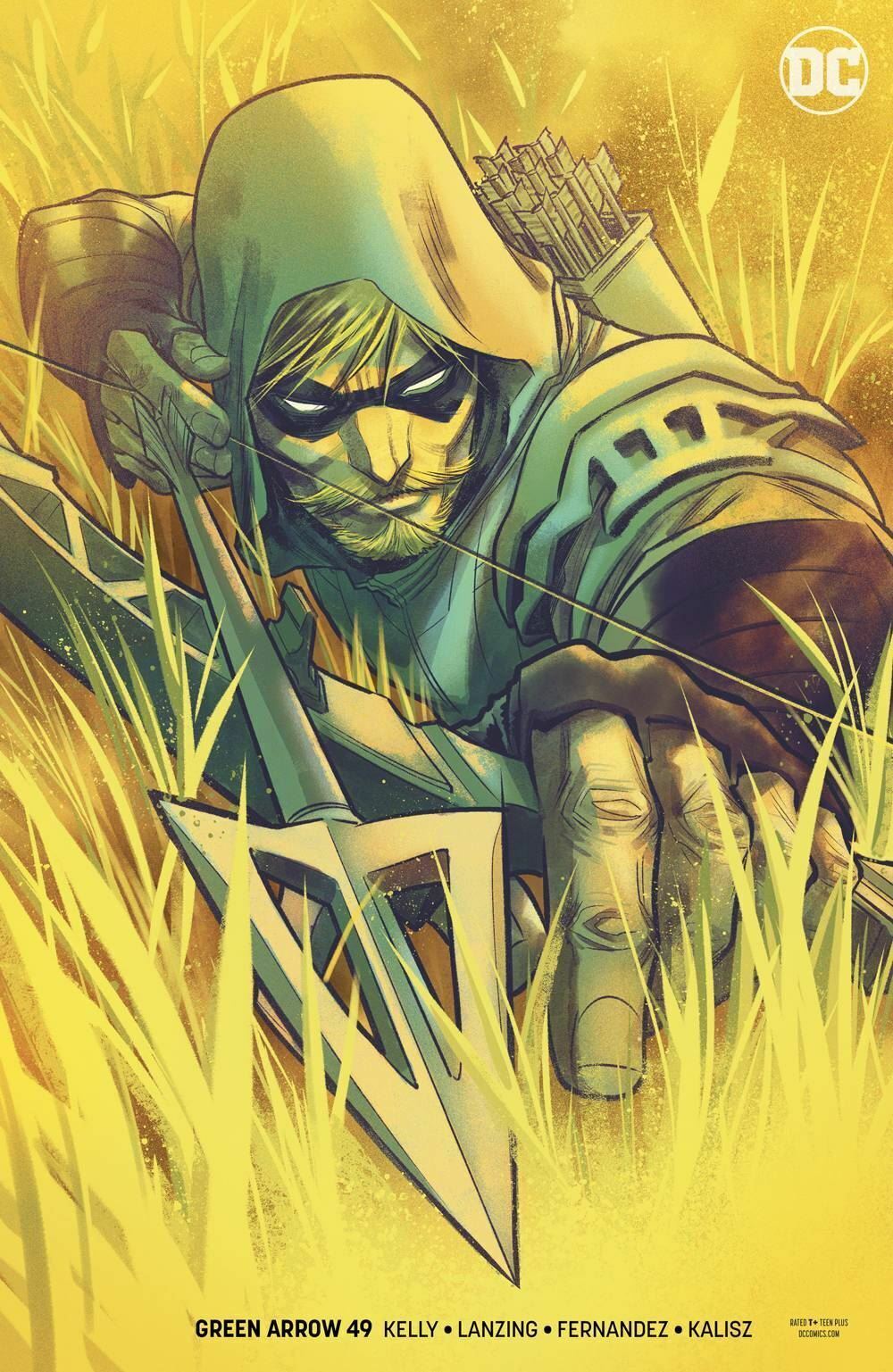 green arrow comic book covers