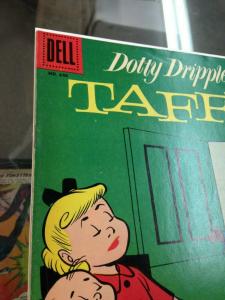 Dell Four Color 646 Dotty Dripple and Taffy (#1) VG/VG+ (Sept. 1955)