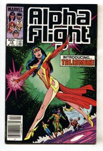 ALPHA FLIGHT #19--1st TALISMAN--comic book--newsstand--1985