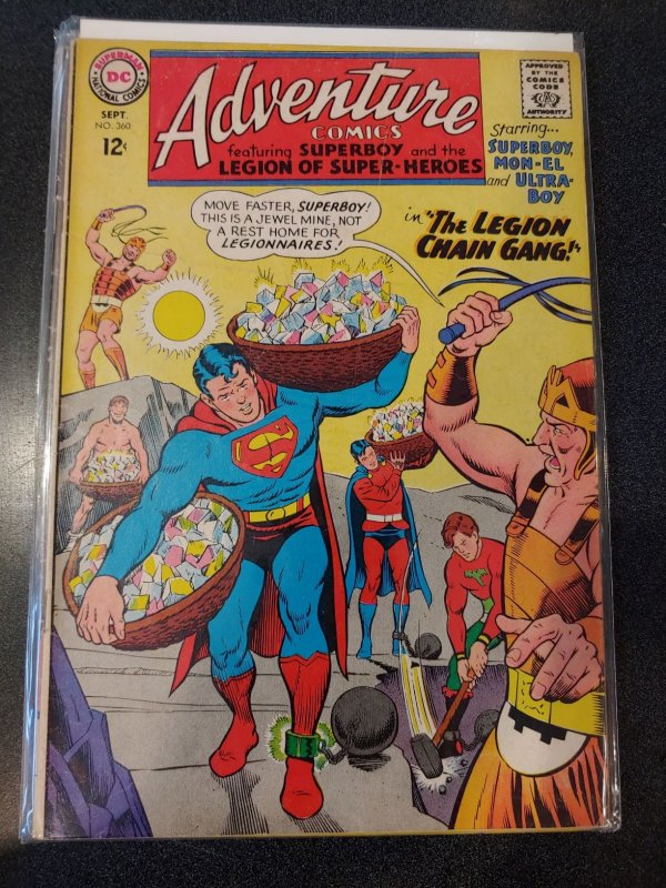 ADVENTURE COMICS #360 VG+