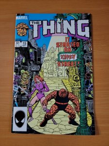 The Thing #15 Direct Market Edition ~ NEAR MINT NM ~ 1984 Marvel Comics