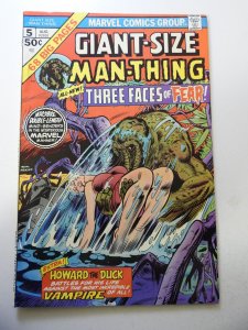 Giant-Size Man-Thing #5 (1975) FN Condition MVS Intact