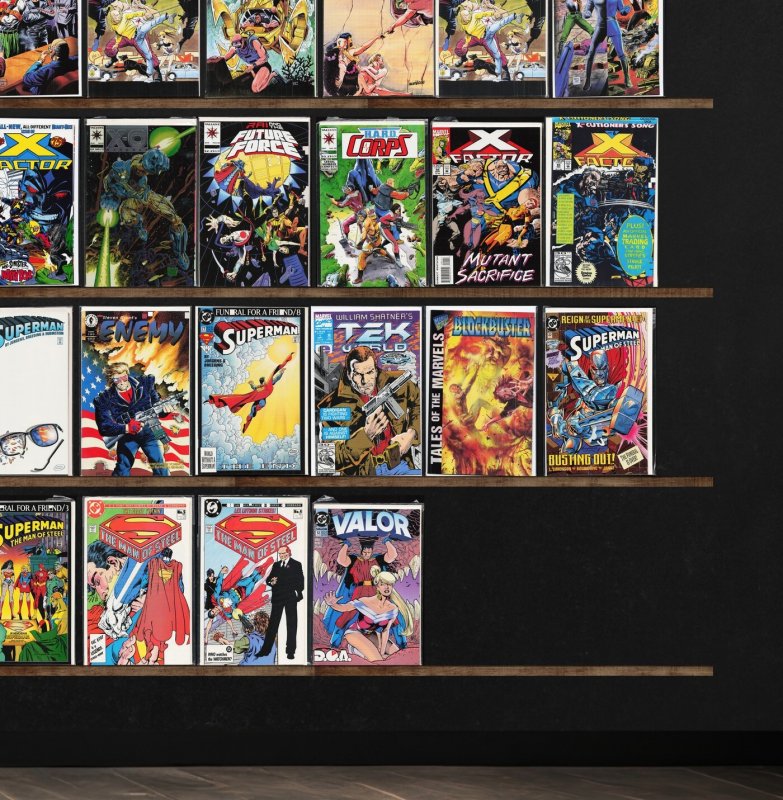 Huge Lot 150+ Comics with Bloodshot, Archer & Armstrong, Sleepwalker & More!