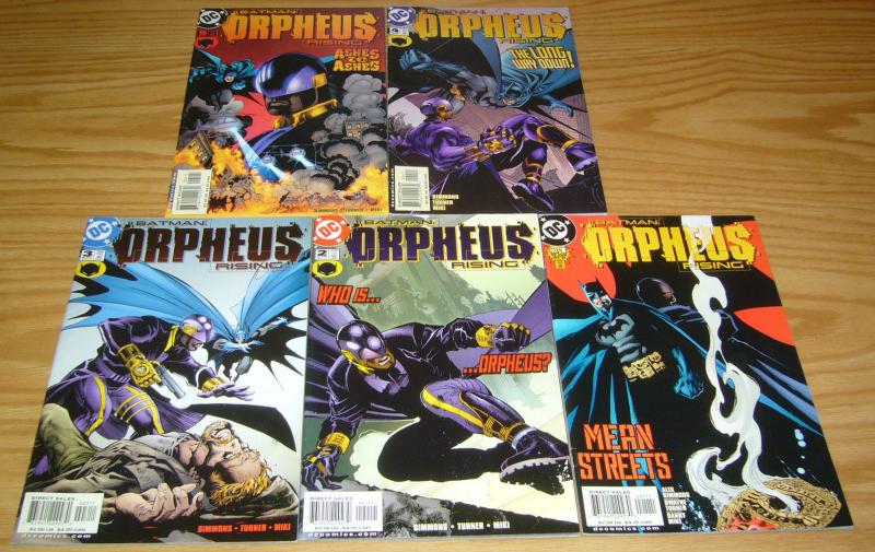 Batman: Orpheus Rising #1-5 VF/NM complete series - dwayne turner art 2 3 4 set