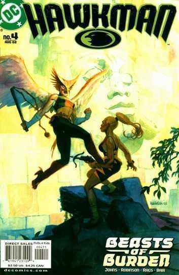 HAWKMAN (2002) #'s 1, 2, 3, 4 VF/NM NEAR COMPLETE ENDLESS FLIGHT SET