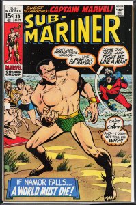 Sub-Mariner #30 (1970) Namor the Sub-Mariner