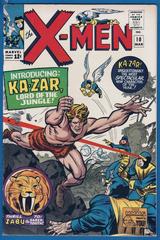The X-Men #10 (1965) 8.0++